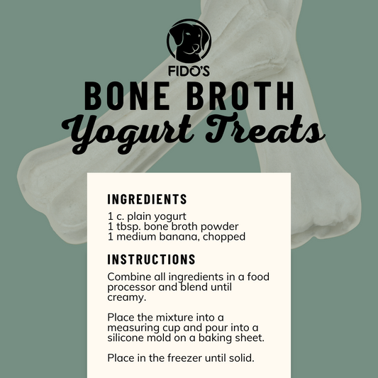 Bone Broth Yogurt Treats